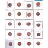 Image 1 : Errors! 1-cent 1937-1981 Bulk Collection in 20-Pocket Sheet 20pcs. 