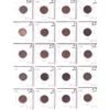 Image 1 :  1-cent 1920-1936 Bulk Collection in 20-Pocket Sheet G-VG to AU-UNC. 20pcs. 