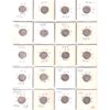 Image 3 : Great Britian & 1x South Africa 3 Pence 1893-1944  Bulk Collection in 3x 20-Pocket Sheets. 55pcs.