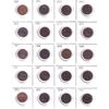 Image 1 : Great Britian Half Penny 1885-1913 Bulk Collection in 2x 20-Pocket Sheets. 32pcs. 