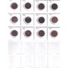 Image 2 : Great Britian Half Penny 1885-1913 Bulk Collection in 2x 20-Pocket Sheets. 32pcs. 