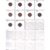 Image 2 : Great Britian Farthing 1862-1953 Bulk Collection in 2x 20-Pocket Sheets. 30pcs. 
