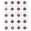 Image 3 : Great Britian Half Penny 1888-1939 Bulk Collection in 3x 20-Pocket Sheets. 60pcs. 
