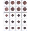 Image 2 : Great Britian Farthing & Penny 1862-1938 Bulk Collection in 2x 20-Pocket Sheets.  40pcs. 