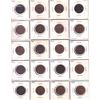 Image 1 : Great Britian Half Penny 1861-1935 Bulk Collection in 2x 20-Pocket Sheet. 34pcs. 