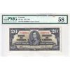 Image 1 : BC-25c 1937 $20 PMG CUNC58 Coyne-Towers SN: H/E6348994 