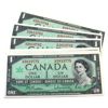Image 1 : 10x BC-45b-i 1967 $1 Centennial Issue Beattie-Rasminsky Notes In Sequence. 10pcs. 