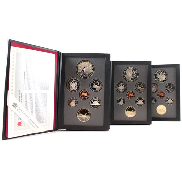 1994-1996 Double Dollar Sets. INCLUDES: 1994, 1995, & 1996. 3pcs.