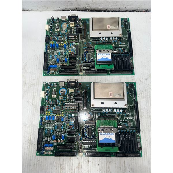 Lot of (2) Kokusai #KOMS-A1R Circuit Boards