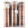 Image 1 : 1-cent 1958, 1959 & 1963 Hanging 1-Cent Solid Date Rolls. 3 Rolls.