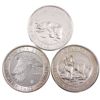 Image 1 : 3x 1.5oz Canada 2013-2016 $8 .9999 Fine Silver Coins. 3pcs. (Tax Exempt) 
