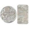 Image 1 : 2x 1oz Australia 2023 & 2024 $1 Dragon .9999 Fine Silver Coin and Bar. 2pcs. (Tax Exempt)