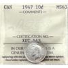 Image 1 : 10-cent 1947 ICCS MS63 