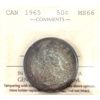 Image 1 : 50-cent 1965 ICCS MS66 