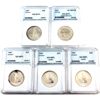 Image 1 : 50-cent 1967 NNC MS68 PL to MS69 PL. 5pcs. 