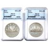 Image 1 : 2x Nickel $1 2003 NNC PR70 Deep Cameo. 2 pcs