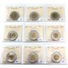 Image 1 : $2 1996-2004 ICCS MS64. 9pcs. 