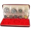 Image 1 : Bahamas 1971 9 Coin Proof Set in Original Display Case From The Franklin Mint With COA. 