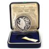 Image 1 : Seychelles Silver 1976 10 Rupee Independence Turtle With COA.