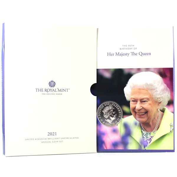 Great Britain 2021 Brilliant Uncirculated Annual 13 Coin Set.