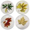 Image 1 : 2005, 2006, 2007 Coloured & 1988-2008 20th Anniversary of SML 1oz $5 Fine Silver Maple Leafs. 4pcs