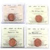 Image 1 : 1-cent 2000, 2003 New Effigy, 2006P Magnetic MS66 & 2006 RCM Logo Non Magnetic MS65. ICCS Red. 4pcs.