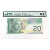 Image 1 : BC-64a-i 2004-07 $20 Low Serial# SN: EZT0000151 PMG CUNC63 EPQ Jenkins-Dodge 