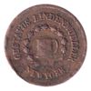 Image 2 : USA 1863 Civil War Token - New York 'Gustavus Lindenmueller' with L. Roloff Bust