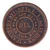 Image 1 : USA 1863 Civil War Token - The Flag Of Our Union 'Dix'