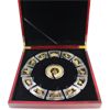 Image 1 : 2014 RCM Chinese Lunar Calendar Medallion 24K Gold Plated 13 Coin Set. 