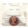 Image 1 : 1-cent 1966 ICCS PL66 Red; UHC