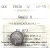 Image 1 : 5-cent 1902H Small H ICCS AU58