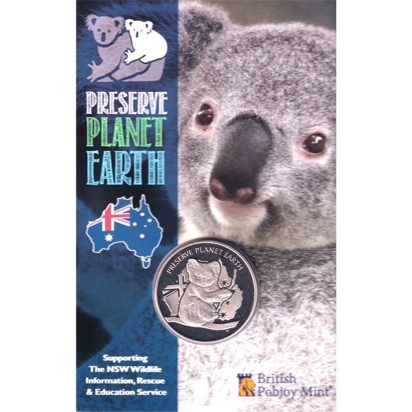 Niue 2020 $1 Preserve Planet Earth in Pobjoy Mint Packaging