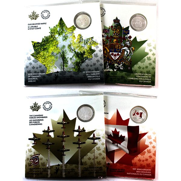 2021 $5 Moments to Hold 4-Piece .9999 Fine Silver Subscription Set (Tax Exempt)