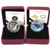 Image 1 : 2013 & 2017 $10 The Beaver Fine Silver Coins. 2pcs. 
