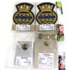 Image 2 : 22x Canada & Great Britain Assorted Naval Badges, Buttons, and Insignia. 22pcs.