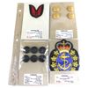Image 3 : 22x Canada & Great Britain Assorted Naval Badges, Buttons, and Insignia. 22pcs.