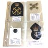 Image 3 : 22x Canada & Great Britain Assorted Naval Badges, Buttons, and Insignia. 22pcs.