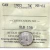 Image 1 : 5-cent 1903 ICCS MS62 