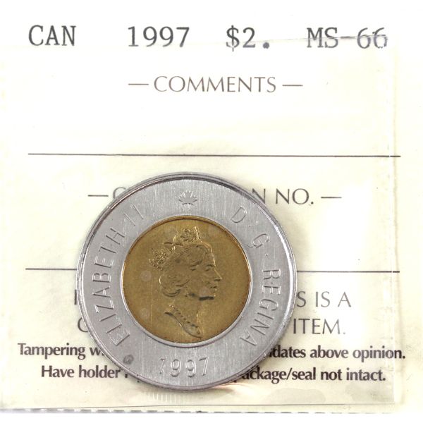 $2 1997 ICCS MS66
