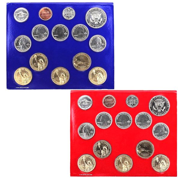 USA 2011 P & D Uncirculated 14-Coin Set. 2pcs