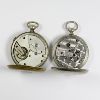 Image 2 : Two (2) Early Swiss Keywind Pocket Watches