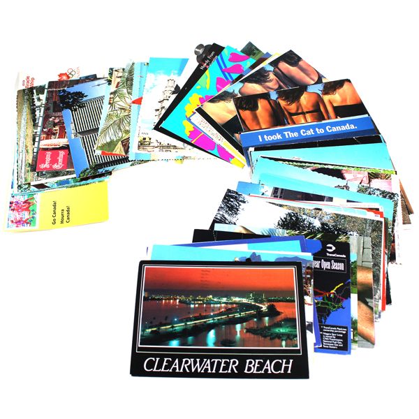 70x 1970s-1990s North American Postcards & Photos. Mainly Locations Across Canada & USA. 70pcs.