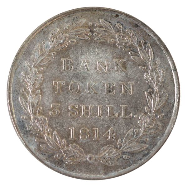 Great Britain 1814 3 Shilling EF-AU
