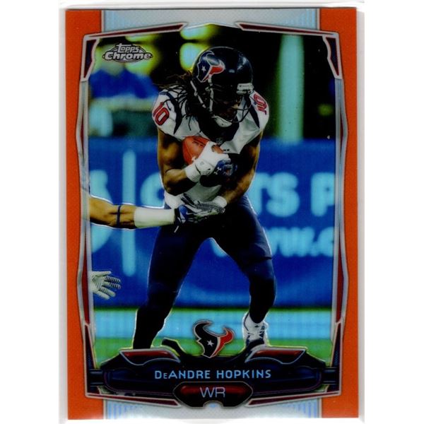 DeAndre Hopkins 2014 Topps Chrome Orange Refractor #40