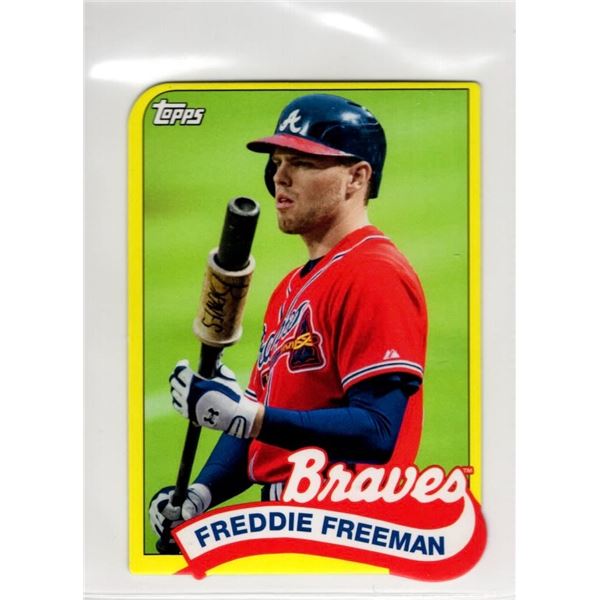 Freddie Freeman 2014 Topps Die Cut Minis #TM-67