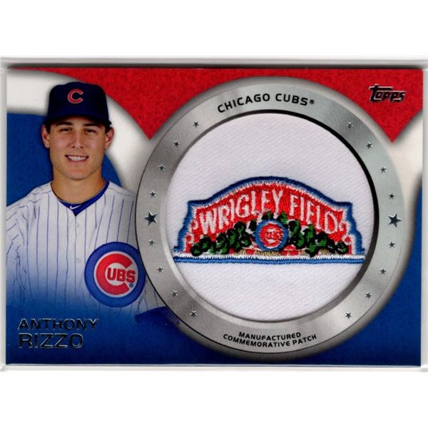 Anthony Rizzo 2014 Topps Commemorative Patch #CP-20