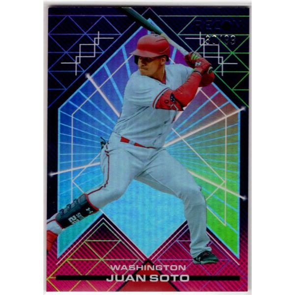/99!! Juan Soto 2022 Panini Chronicles Recon #17