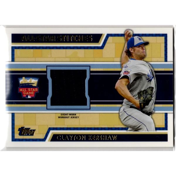 Clayton Kershaw 2014 Topps All-Star Stitches #ASR-CKE