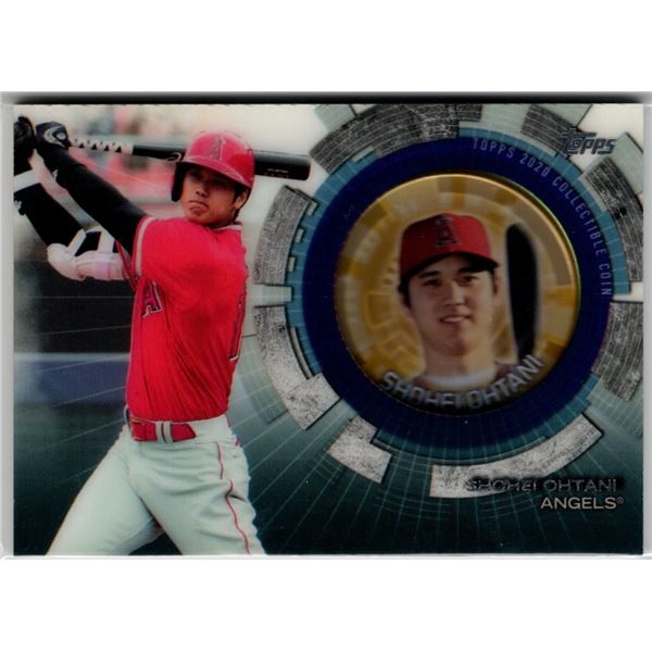 Shohei Ohtani 2020 Topps Update Series Commemorative Topps Coin #TBC-SO